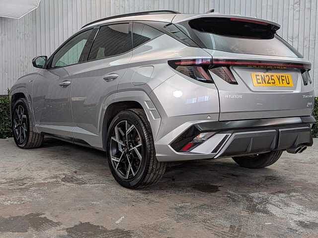 Hyundai TUCSON 1.6 T-GDi 13.8kWh N Line S Auto Euro 6 (s/s) 5dr Silver