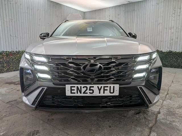 Hyundai TUCSON 1.6 T-GDi 13.8kWh N Line S Auto Euro 6 (s/s) 5dr Silver