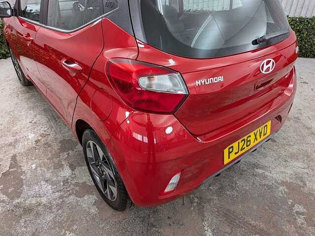Hyundai I10 1.0 Advance Auto Euro 6 (s/s) 5dr Red