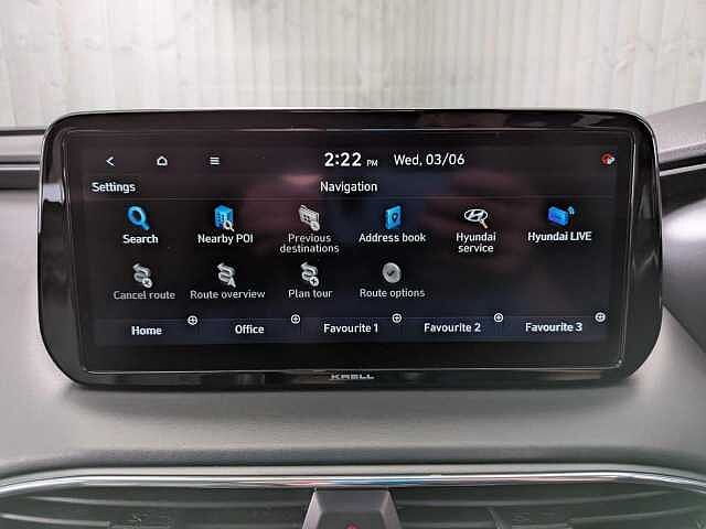 Hyundai SANTA FE 1.6 T-GDi 13.8kWh Premium Auto 4WD Euro 6 (s/s) 5dr Glacier White
