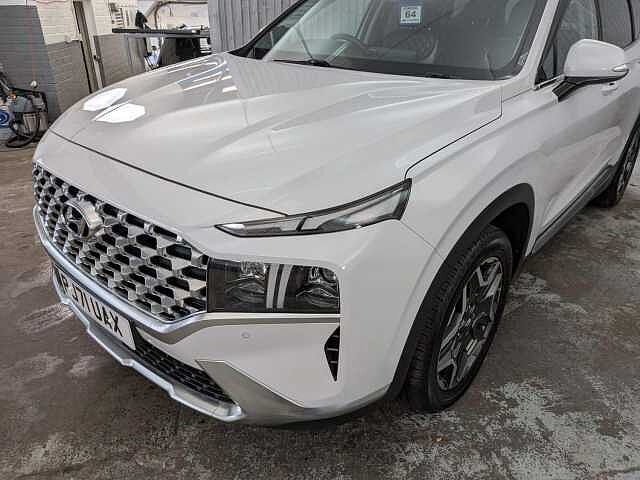 Hyundai SANTA FE 1.6 T-GDi 13.8kWh Premium Auto 4WD Euro 6 (s/s) 5dr Glacier White