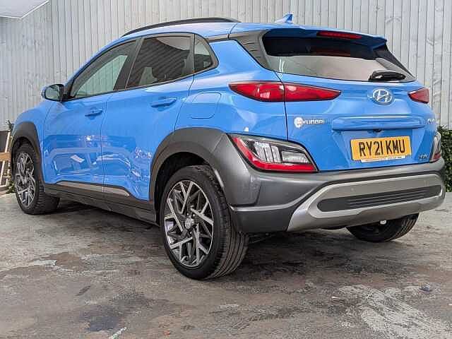 Hyundai KONA 1.6 h-GDi Premium DCT Euro 6 (s/s) 5dr Surfy Blue