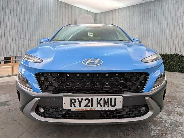 Hyundai KONA 1.6 h-GDi Premium DCT Euro 6 (s/s) 5dr Surfy Blue