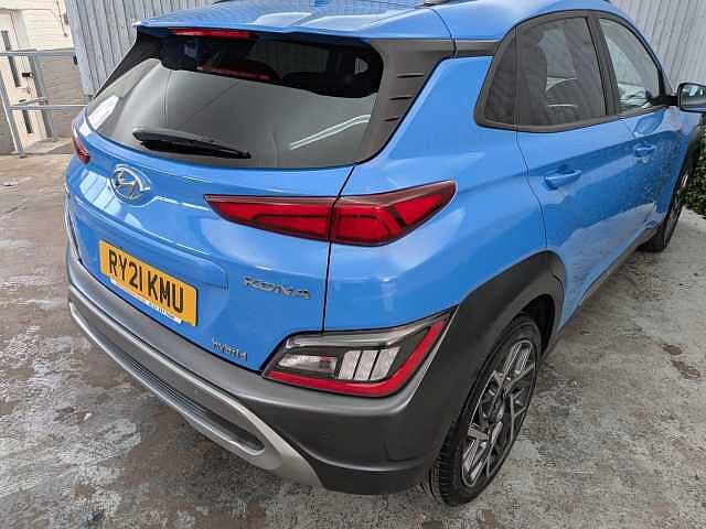 Hyundai KONA 1.6 h-GDi Premium DCT Euro 6 (s/s) 5dr Surfy Blue