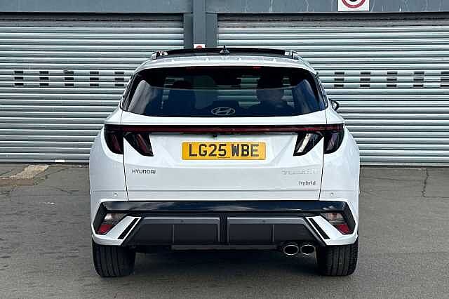 Hyundai TUCSON 1.6T Hybrid N Line S 5dr Auto White
