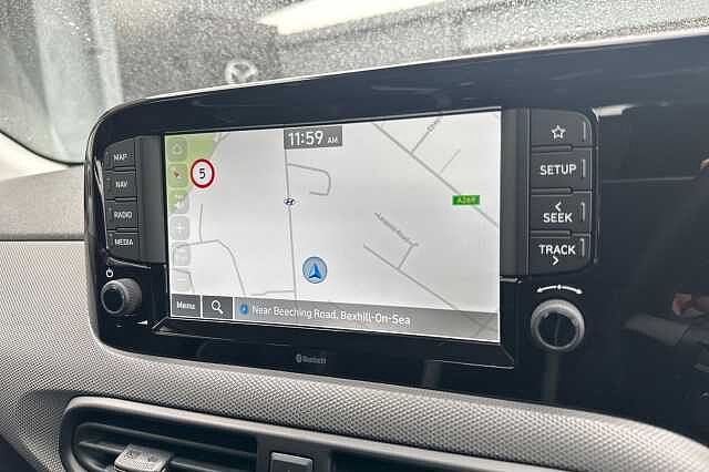 Hyundai I10 1.2 [79] Advance 5dr Auto [Nav] White