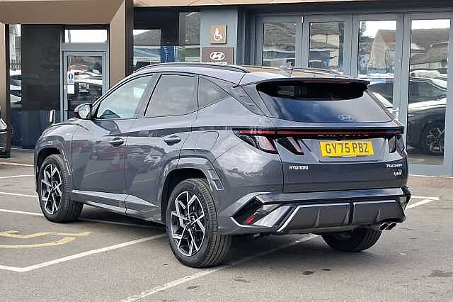 Hyundai TUCSON 1.6T Hybrid N Line S 5dr 4WD Auto Grey