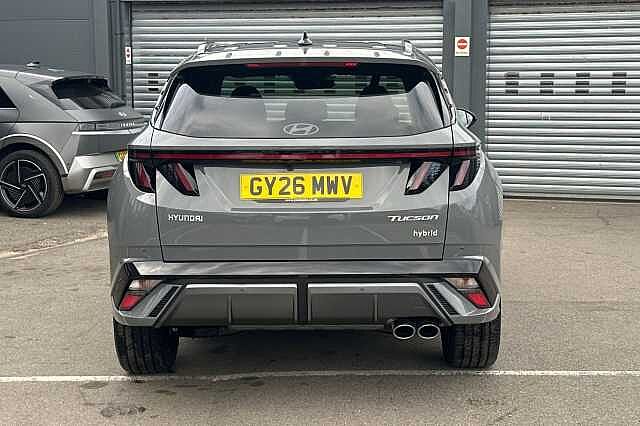 Hyundai TUCSON 1.6T 239 Hybrid N Line 5dr Auto Grey