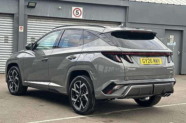 Hyundai TUCSON 1.6T 239 Hybrid N Line 5dr Auto Grey