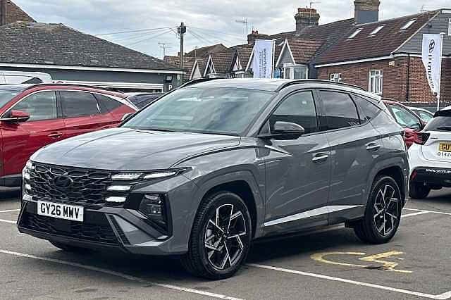 Hyundai TUCSON 1.6T 239 Hybrid N Line 5dr Auto Grey