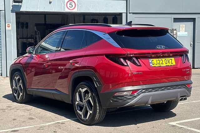 Hyundai TUCSON 1.6 TGDi Hybrid 230 Ultimate 5dr 2WD Auto Red