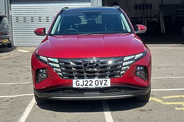 Hyundai TUCSON 1.6 TGDi Hybrid 230 Ultimate 5dr 2WD Auto Red