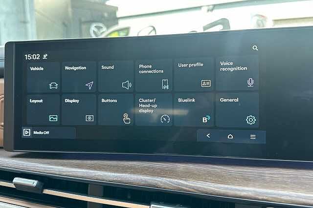 Hyundai SANTA FE 1.6 TGDi Plug-in Hybrid Ultimate 5dr 4WD Auto Black
