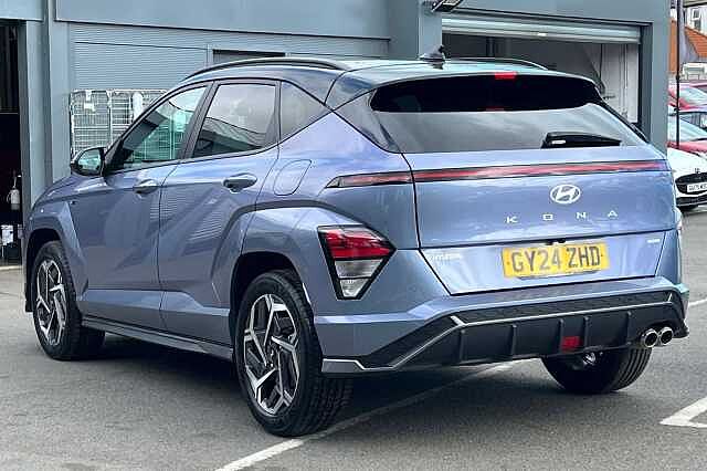 Hyundai KONA 1.6 GDi Hybrid N Line 5dr DCT Blue