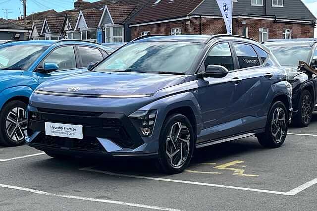 Hyundai KONA 1.6 GDi Hybrid N Line 5dr DCT Blue