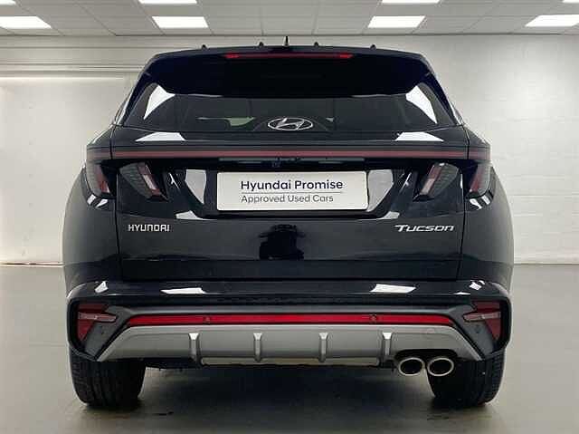 Hyundai TUCSON 1.6 TGDi 48V MHD N Line 5dr 2WD DCT BLACK