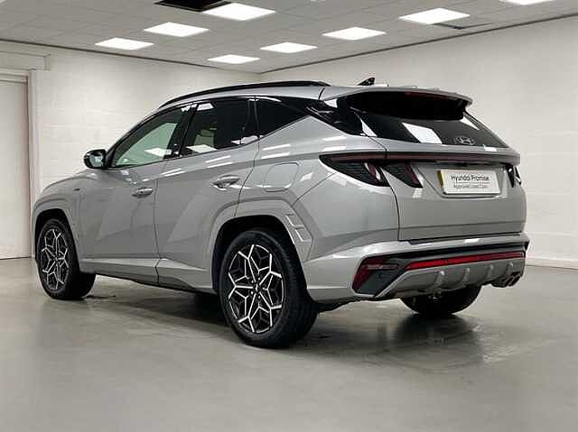 Hyundai TUCSON 1.6 TGDi Plug-in Hybrid N Line S 5dr 4WD Auto SILVER