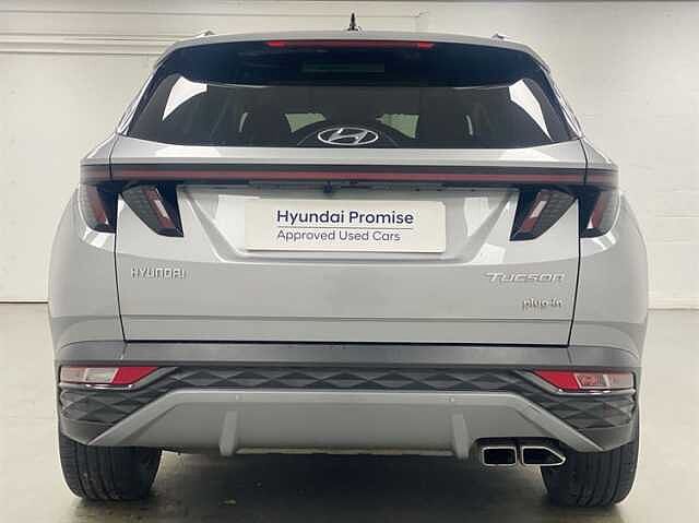 Hyundai TUCSON 1.6 TGDi Plug-in Hybrid Ultimate 5dr 4WD Auto SILVER