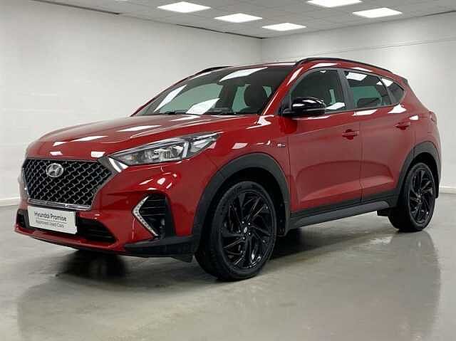 Hyundai TUCSON 1.6 TGDi 177 N Line 5dr 2WD DCT RED