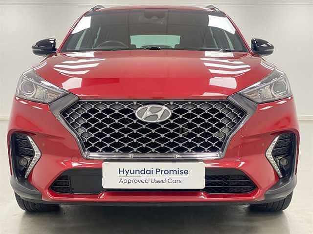 Hyundai TUCSON 1.6 TGDi 177 N Line 5dr 2WD DCT RED