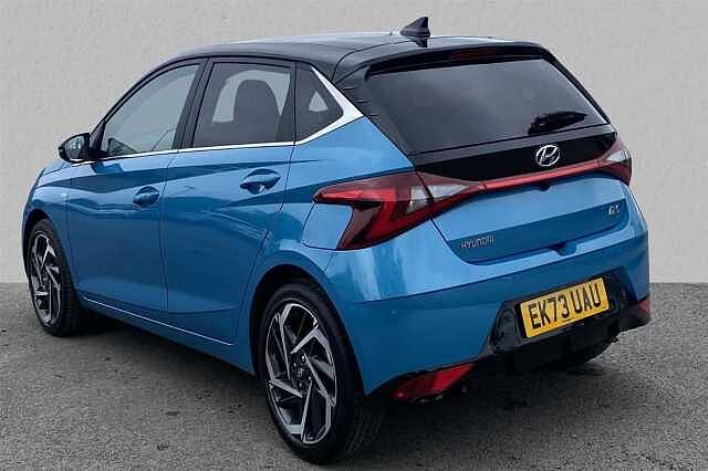 Hyundai I20 1.0 T-GDi 100ps Ultimate 48 Volt Hybrid DCT Arctic race turquoise