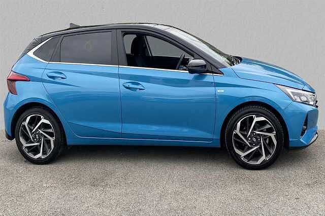 Hyundai I20 1.0 T-GDi 100ps Ultimate 48 Volt Hybrid DCT Arctic race turquoise