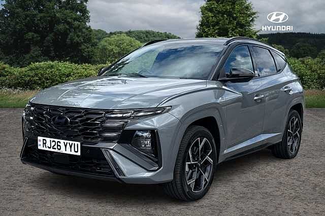 Hyundai TUCSON 1.6T Plug-in Hybrid N Line 5dr Auto Shadow Grey