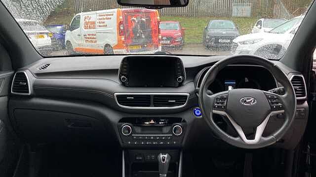 Hyundai TUCSON 2.0 CRDi 48V MHD Premium SE 5dr 4WD DCT Diesel Estate Blue