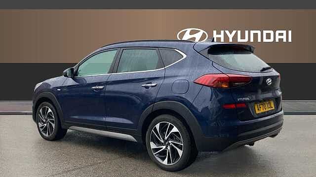Hyundai TUCSON 2.0 CRDi 48V MHD Premium SE 5dr 4WD DCT Diesel Estate Blue