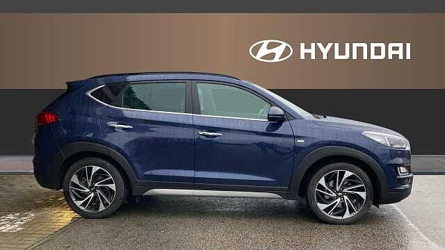 Hyundai TUCSON 2.0 CRDi 48V MHD Premium SE 5dr 4WD DCT Diesel Estate Blue