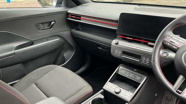 Hyundai KONA 1.6 Hybrid 129 N Line 5dr DCT Hybrid Hatchback Blue