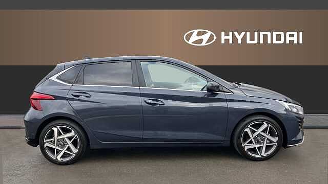 Hyundai I20 1.0T GDi 90 Tech Line 5dr DCT Petrol Hatchback Aurora Grey - Pearl