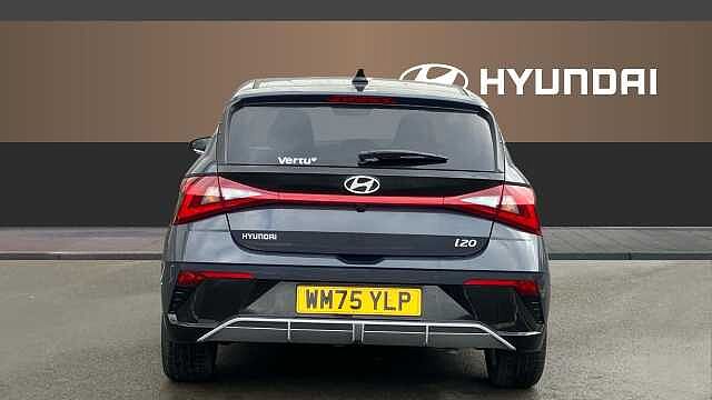 Hyundai I20 1.0T GDi 90 Tech Line 5dr DCT Petrol Hatchback Aurora Grey - Pearl