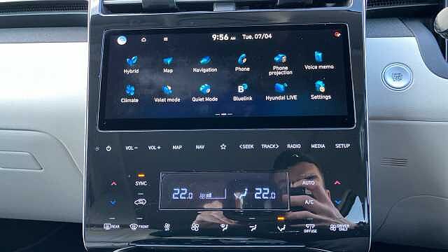 Hyundai TUCSON 1.6 TGDi Hybrid 230 Ultimate 5dr 2WD Auto Hybrid Estate White