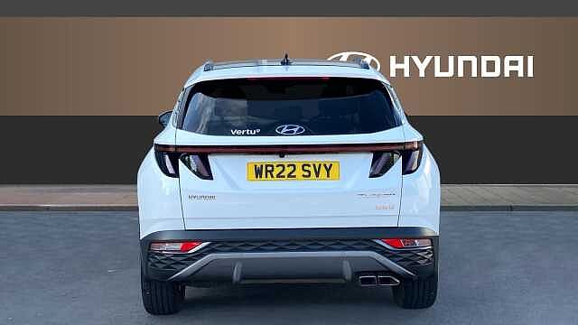Hyundai TUCSON 1.6 TGDi Hybrid 230 Ultimate 5dr 2WD Auto Hybrid Estate White