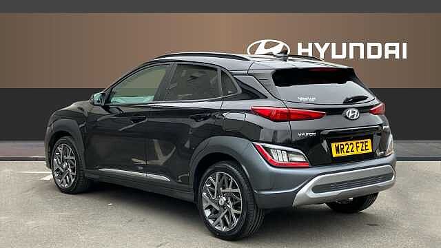 Hyundai KONA 1.6 GDi Hybrid Premium 5dr DCT Hybrid Hatchback Black