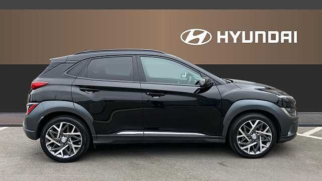 Hyundai KONA 1.6 GDi Hybrid Premium 5dr DCT Hybrid Hatchback Black