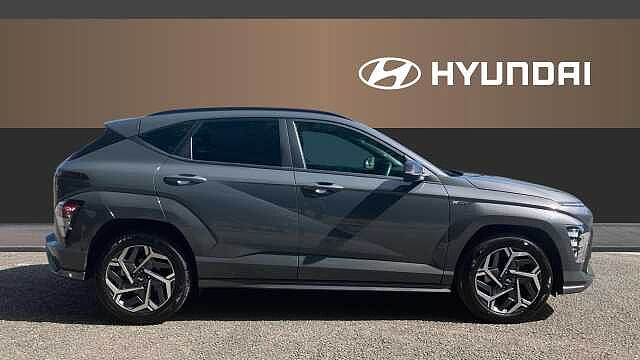 Hyundai KONA 1.6T 138 N Line 5dr Petrol Hatchback Grey