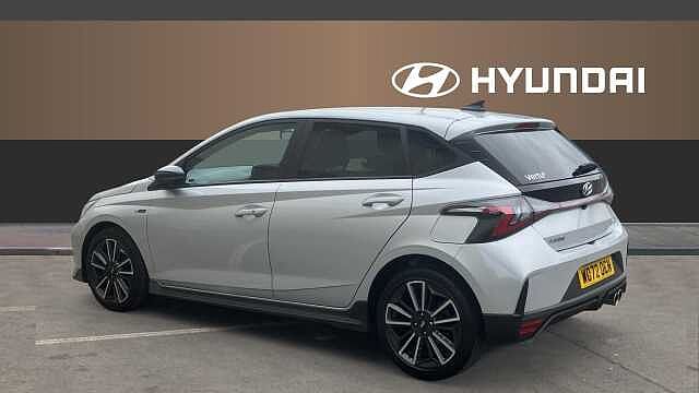 Hyundai I20 1.0T GDi 48V MHD 120 N Line 5dr DCT Petrol Hatchback Silver