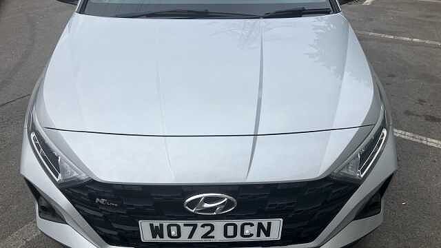 Hyundai I20 1.0T GDi 48V MHD 120 N Line 5dr DCT Petrol Hatchback Silver