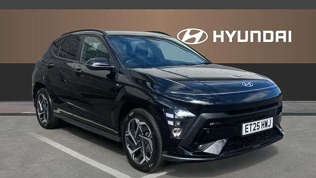 Hyundai KONA 1.6T 138 N Line 5dr Petrol Hatchback Black