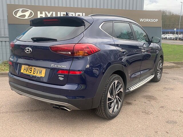Hyundai TUCSON 2.0 CRDi 48V MHD Premium SE 5dr 4WD DCT Blue