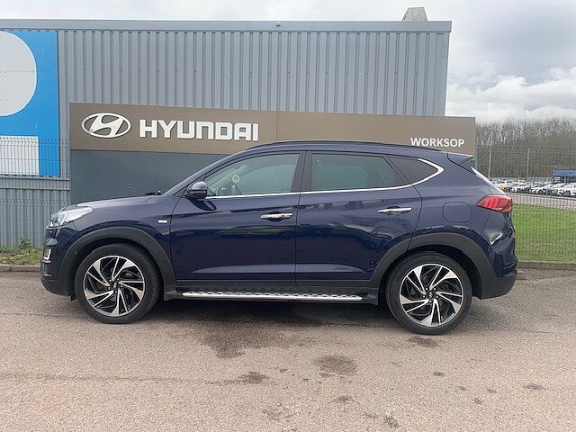 Hyundai TUCSON 2.0 CRDi 48V MHD Premium SE 5dr 4WD DCT Blue