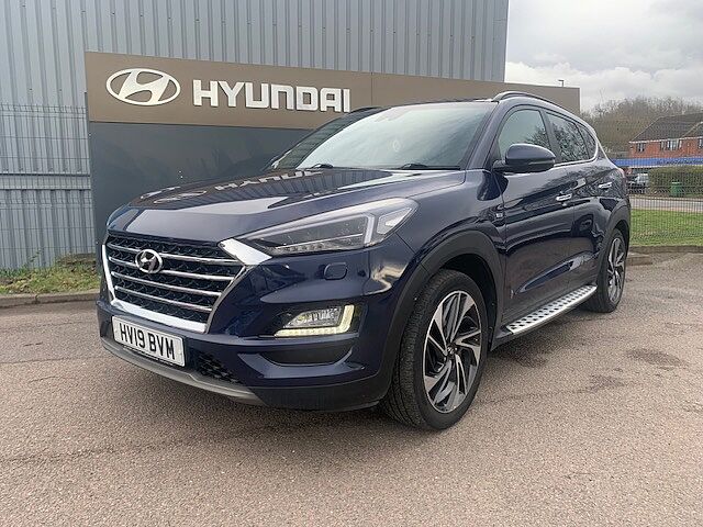 Hyundai TUCSON 2.0 CRDi 48V MHD Premium SE 5dr 4WD DCT Blue