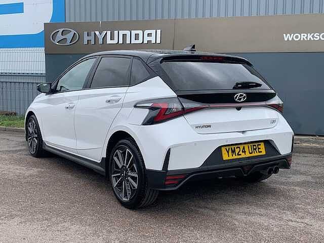 Hyundai I20 1.0T GDi 48V MHD 120 N Line 5dr DCT White