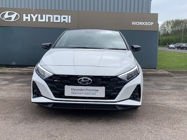 Hyundai I20 1.0T GDi 48V MHD 120 N Line 5dr DCT White