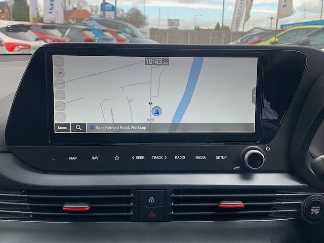 Hyundai I20 1.0T GDi 48V MHD 120 N Line 5dr DCT White