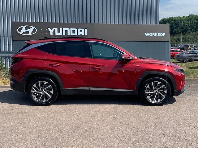 Hyundai TUCSON 1.6 TGDi 48V MHD Premium 5dr 2WD DCT Red