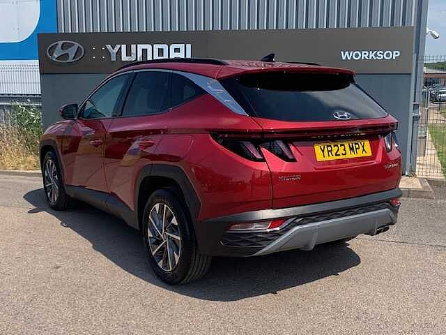 Hyundai TUCSON 1.6 TGDi 48V MHD Premium 5dr 2WD DCT Red