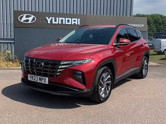 Hyundai TUCSON 1.6 TGDi 48V MHD Premium 5dr 2WD DCT Red